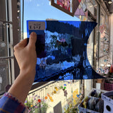 Navy Blue Waterglass Oceanside Sheet Glass