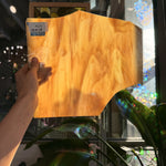 Light Brown Wispy Opal Oceanside Sheet Glass