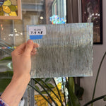Clear Cord Transparent Textured Oceanside Sheet Glass