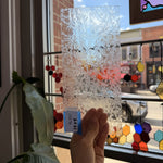 Clear Transparent Textured Glue Chip Sheet Glass