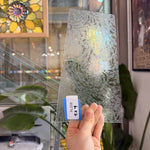 Clear Transparent Textured Glue Chip Sheet Glass