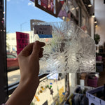 Clear Transparent Textured Glue Chip Sheet Glass