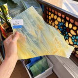 Mimosa Pearl Opal Oceanside Sheet Glass