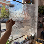 Clear Rondalite Textured Kokomo Sheet Glass