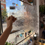 Clear Rondalite Textured Kokomo Sheet Glass