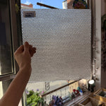 Clear Radium Ripple Texture Sheet Glass Fusible 90 COE (UBY 57 00 96)