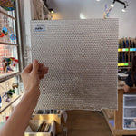 Clear Radium Ripple Texture Sheet Glass Fusible 90 COE (UBY 57 00 96)