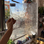 Clear Rondalite Textured Kokomo Sheet Glass