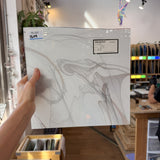 Mouthblown White Multicolor Fremont (S1 55) Sheet Glass