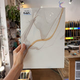 Mouthblown White Multicolor Fremont (S1 55) Sheet Glass