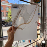 Mouthblown White Multicolor Fremont (S1 55) Sheet Glass