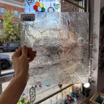 Clear Rondalite Textured Kokomo Sheet Glass
