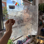 Clear Rondalite Textured Kokomo Sheet Glass