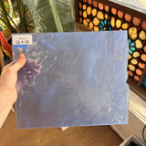 Periwinkle Stipple Youghiogheny Sheet Glass