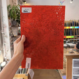 Orange Cathedral Transparent Textured Vertigo Kokomo Sheet Glass