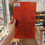 Orange Cathedral Transparent Textured Vertigo Kokomo Sheet Glass