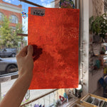 Orange Cathedral Transparent Textured Vertigo Kokomo