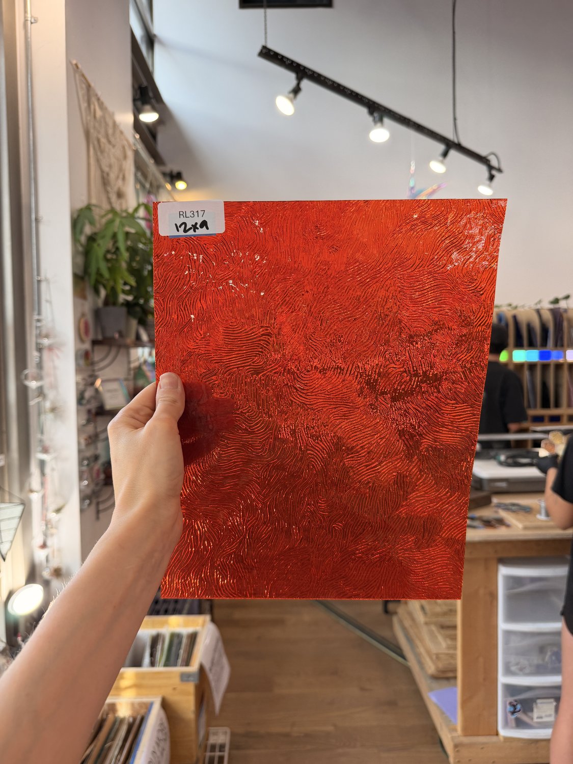 Orange Cathedral Transparent Textured Vertigo Kokomo