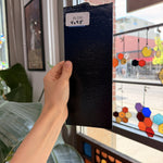 Black Opaque Bullseye 90 COE Sheet Glass – RL330