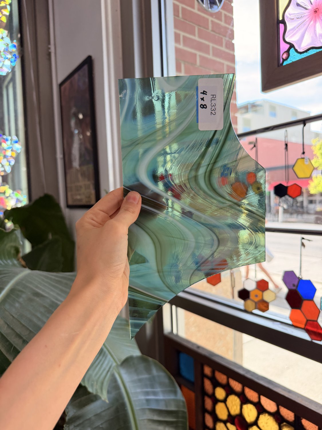 Sherwood Forest Oceanside Sheet Glass Fusible 96 COE – RL332
