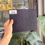 Iridescent Purple 311V Dew Drop Textured Transparent Wissmach Sheet Glass – RL339