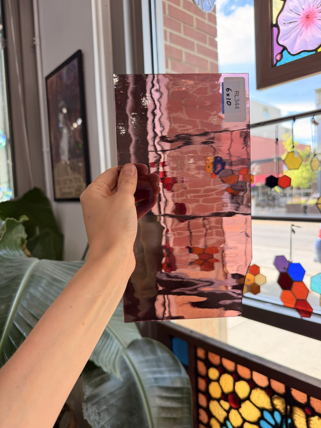 Light Purple Waterglass Oceanside Fusible 96 COE Sheet Glass – RL344
