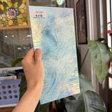 Blue White Iridescent Wissmach Sheet Glass – RL349