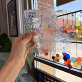 Choice Fracture Blue Green Transparent Sheet Glass – RL352