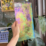 Asparagus Green Iridescent Ripple Wissmach – RL354