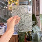Frosted Delta Crackle Clear