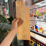 Amber Gold Iridescent Wissmach Sheet Glass