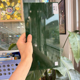 Solid Dark Green Opal Vintage Spectrum Sheet Glass