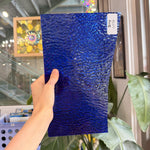 Cobalt Blue Ripple Wissmach Sheet Glass – RL371