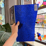 Cobalt Blue Ripple Wissmach Sheet Glass – RL371