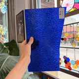 Cobalt Blue Ripple Wissmach Sheet Glass – RL371