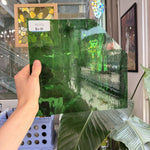 Medium Green Transparent Waterglass Spectrum Sheet Glass – RL372