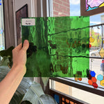 Medium Green Transparent Waterglass Spectrum Sheet Glass – RL373