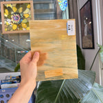 Tan Wispy Transparent Wissmach Sheet Glass – RL374