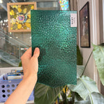 Pine Green Emerald Hammered Choice Sheet Glass