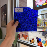 Cobalt Blue Transparent Figure C Wissmach Sheet Glass – RL382