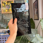 Black Oceanside Sheet Glass Fusible 96 COE