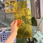 Yellow Transparent Oceanside Sheet Glass Fusible 96 COE