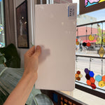 White Opal Solid Spectrum Sheet Glass
