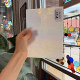 White Iridescent Fusible 96 COE Wissmach Sheet Glass – RL387