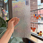 Clear Iridescent Florentine Wissmach Sheet Glass – RL397