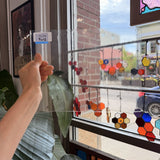 Transparent Oceanside Sheet Glass (Small Scratches)