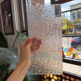 Clear Iridescent Florentine Wissmach Sheet Glass – RL402