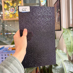 Dark Violet Dew Drop Purple Textured Wissmach Sheet Glass