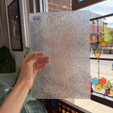 Clear Iridescent Florentine Wissmach Sheet Glass – RL411