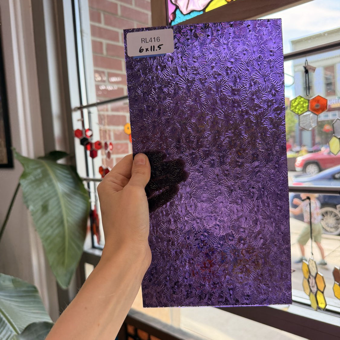Transparent Purple  Florentine Wissmach (311V)